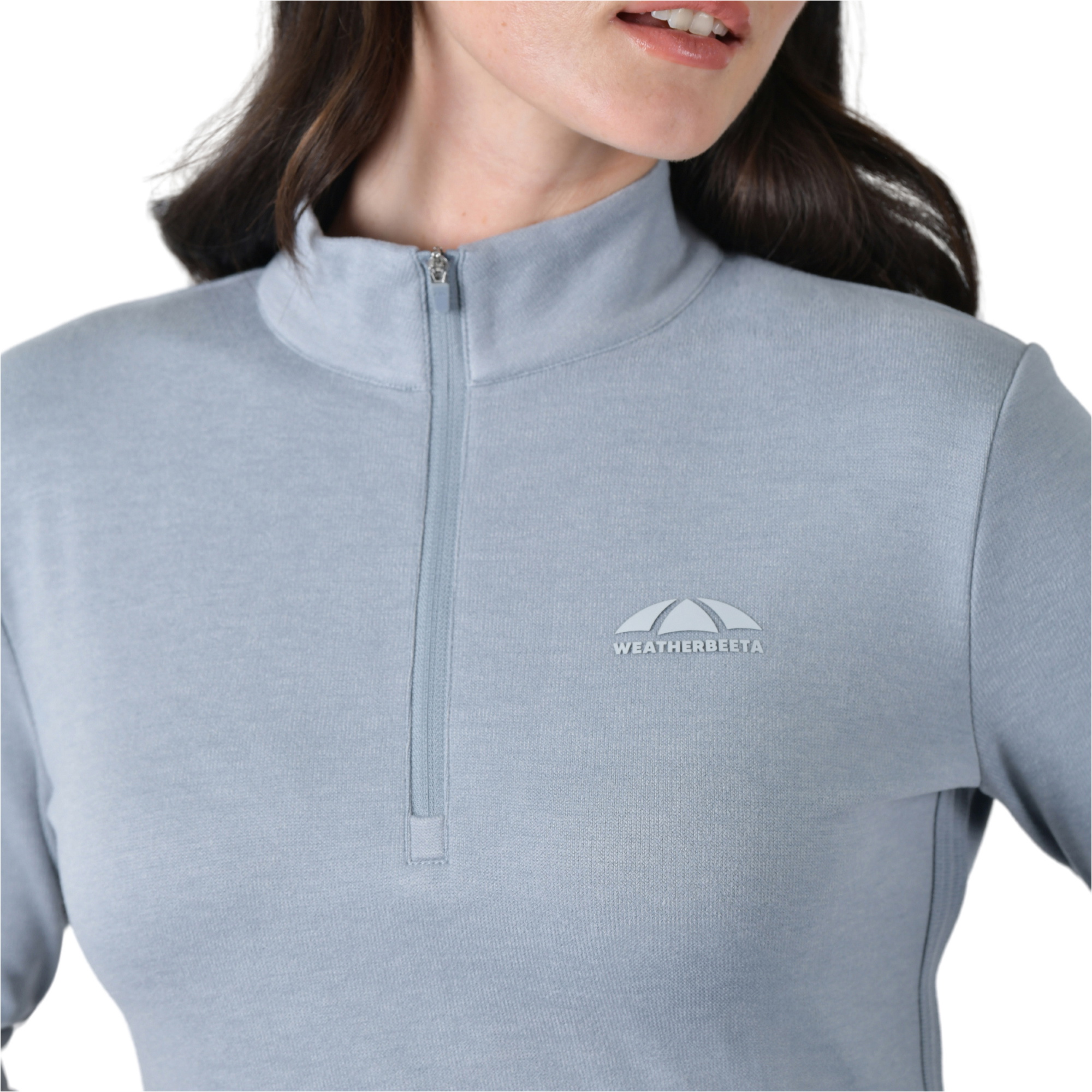 2026 WeatherBeeta Damen London Layer Langarm Top 1023217046 - Bluestone Marle